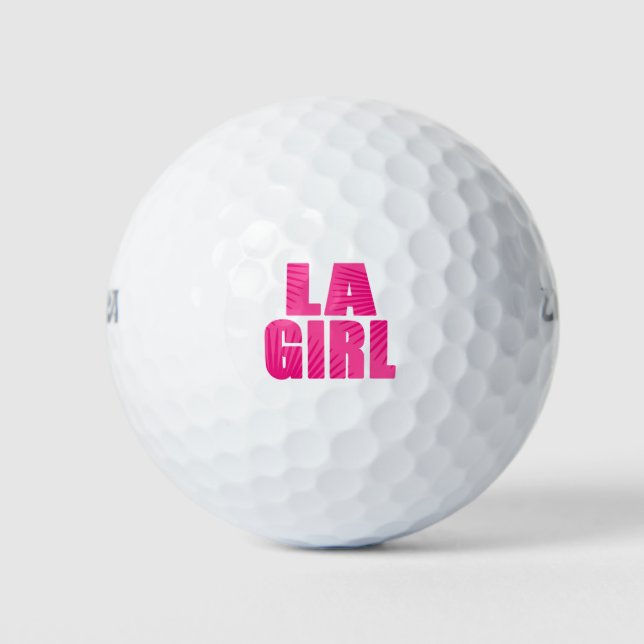PELOTAS DE GOLF LA CHICA (Anverso)