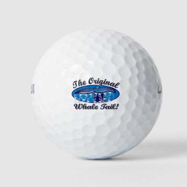 Pelotas De Golf La cola de ballena original (Anverso)
