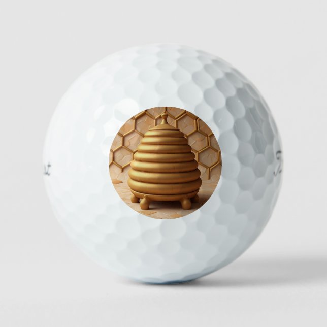 Pelotas De Golf "La comunidad prospera aquí" (Anverso)