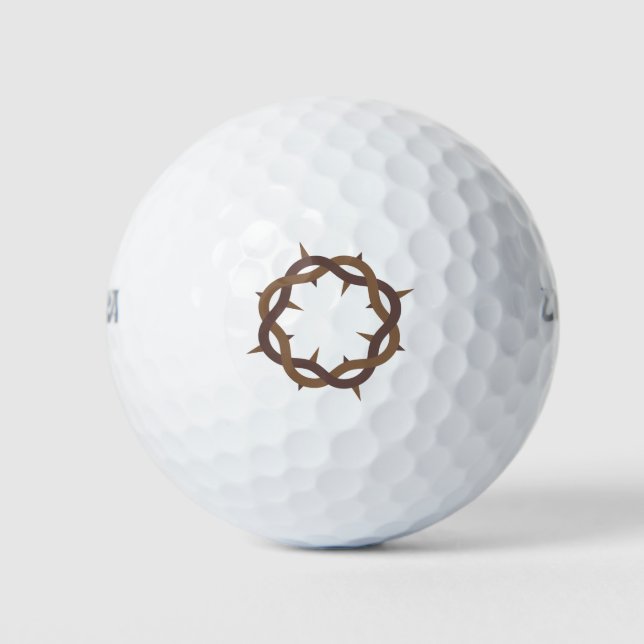 Pelotas De Golf La corona de los ánimos (Anverso)