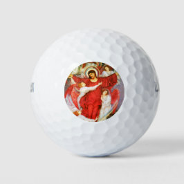 Pelotas De Golf La Cruz Roja (Crucifixión de Jesucristo)