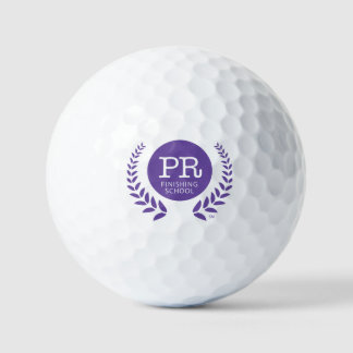 Pelotas De Golf La escuela de acabado de relaciones públicas