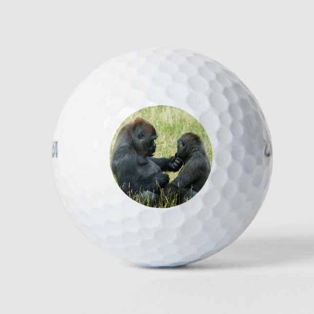 Pelotas De Golf La eternidad del hermano del gorila (Anverso)