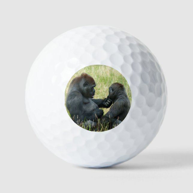 Pelotas De Golf La eternidad del hermano del gorila (Anverso)