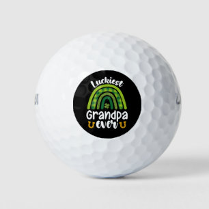Pelotas De Golf La familia del abuelo más afortunado de todos en e
