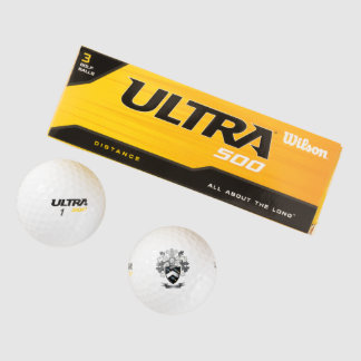 Pelotas De Golf La familia Watkins Crest Coat of Arms