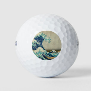 Pelotas De Golf La gran ola de Kanagawa