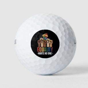 Pelotas De Golf La Igualdad No Perjudica a Nadie Orgullo LGBTQ Der