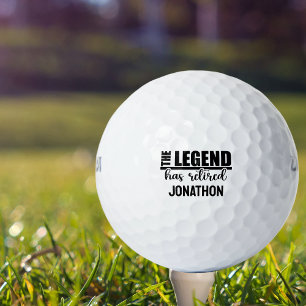 Pelotas De Golf La Leyenda se ha Retirado de la Retirada