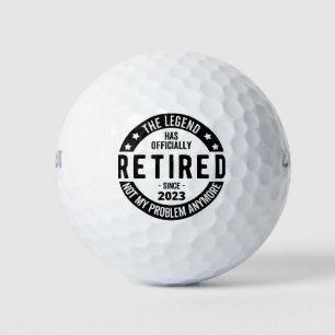 Pelotas De Golf la leyenda se ha retirado oficialmente el 2023, la