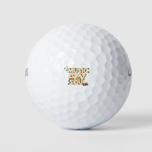 Pelotas De Golf La música es mi alma