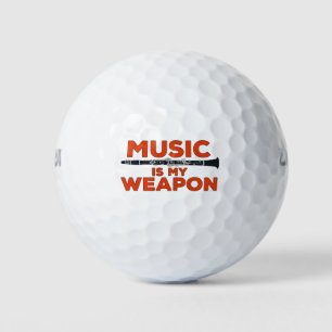 Pelotas De Golf La música es mi arma