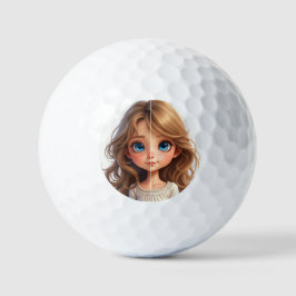 Pelotas De Golf La niña inocente