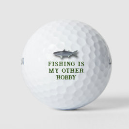 Pelotas De Golf La Pesca Es Mi Otro Hobby Mullet Fish Golf Balls