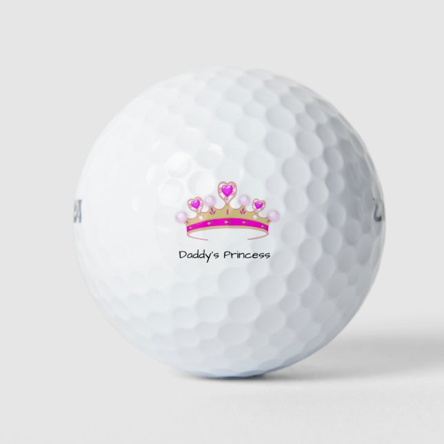 Pelotas De Golf La princesa de papá (Anverso)