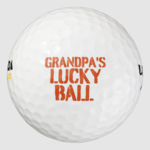 Pelotas De Golf La puta suerte del abuelo