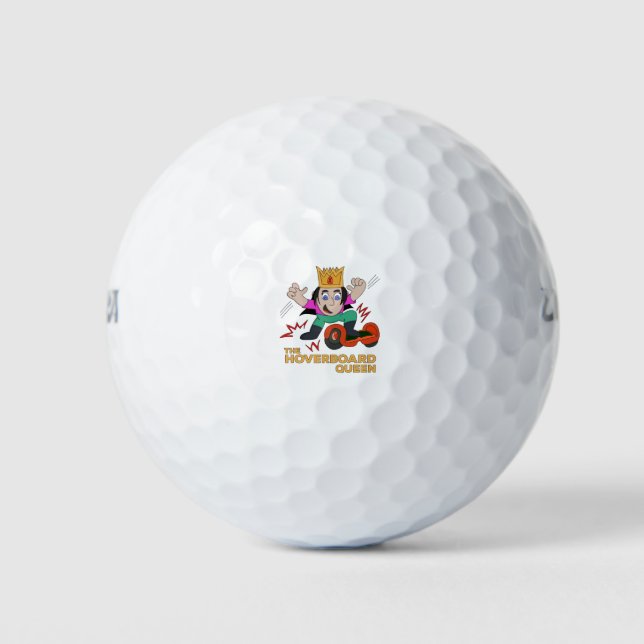 Pelotas De Golf La reina de la cama (Anverso)