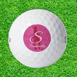PELOTAS DE GOLF LADIES PINK PURPURINA