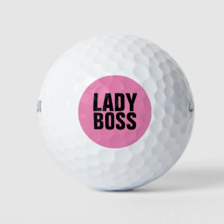 PELOTAS DE GOLF LADY BOSS PINK GOLF BALS
