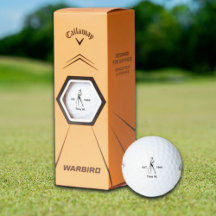 Lady Golfer Nombre y año personalizados