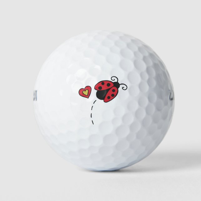 Pelotas De Golf Lady Love Bug (Anverso)