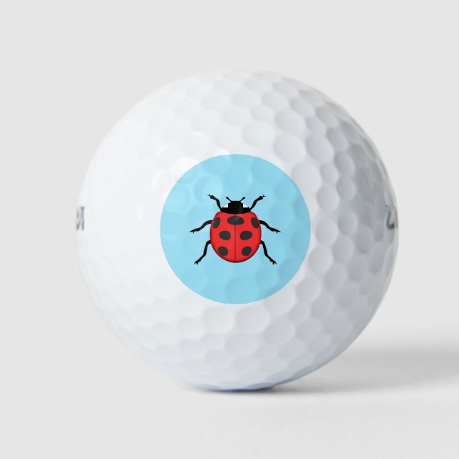 Pelotas De Golf Ladybug (Anverso)