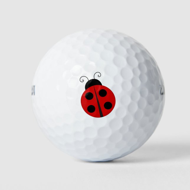 Pelotas De Golf Ladybug (Anverso)
