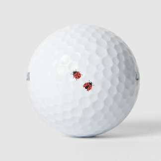 Pelotas De Golf Ladybug Pattern