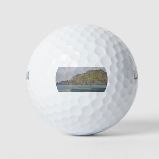 Pelotas De Golf Lago de Garda (por Koloman Moser) (Anverso)