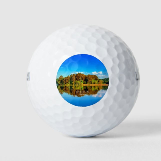Pelotas De Golf Lago Guntersville, Alabama (Anverso)