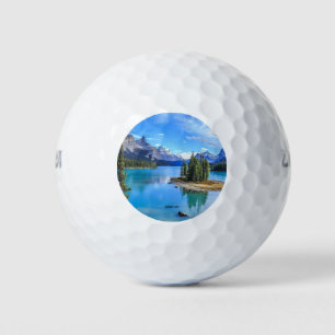 Pelotas De Golf Lago Malige, Alberta, Canadá
