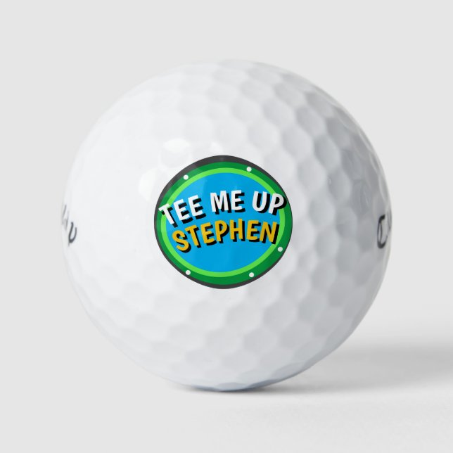 PELOTAS DE GOLF LÁMAME A LA UNIÓN (Anverso)