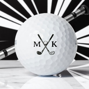 Pelotas De Golf Las iniciativas negras y los clubes cruzados domin