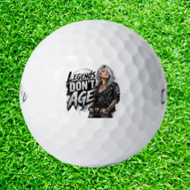 Pelotas De Golf Las leyendas no envejecen, Edgy