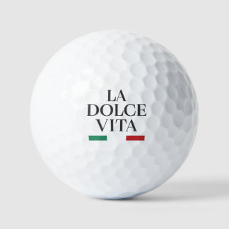 Pelotas De Golf Las pistas de golf italianas de La Dolce Vita