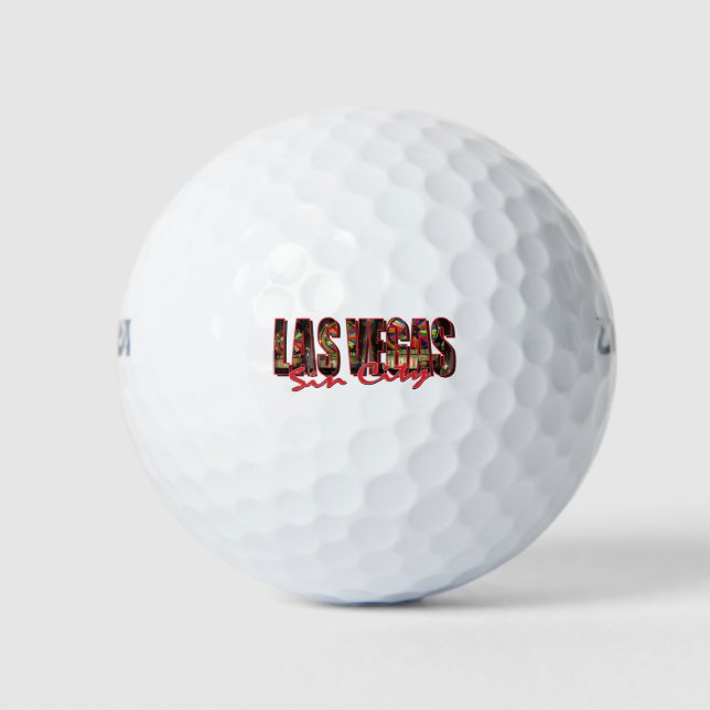 Pelotas De Golf Las Vegas sin City (Anverso)
