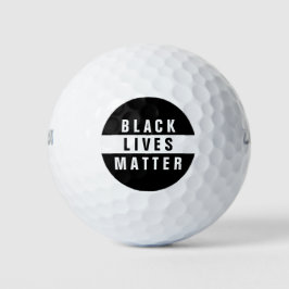 Pelotas De Golf Las vidas negras importan a dos tonos