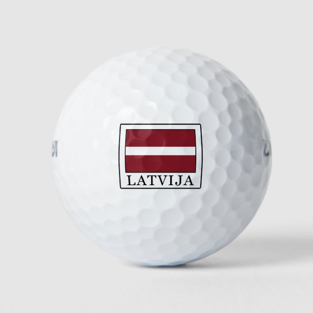 Pelotas De Golf Latvija (Anverso)