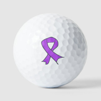 Pelotas De Golf Lavendel Bewusstseins Schleife als Symbol 
