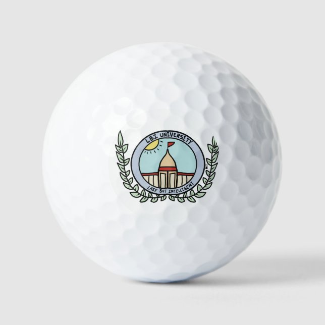 PELOTAS DE GOLF LBI UNIVERSIDAD GOLF BALL (Anverso)