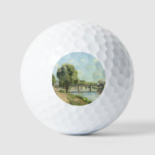 Pelotas De Golf Le Pont Du Chemin De Fer Camille Pissarro