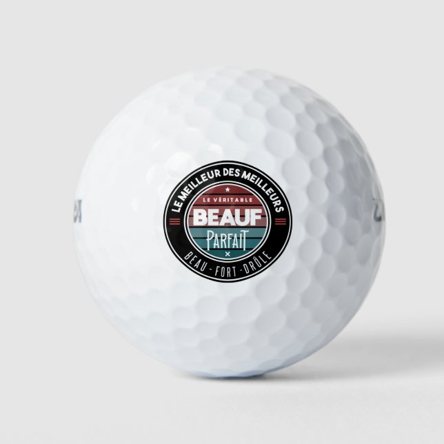 Pelotas De Golf Le véritable beauf parfait (Anverso)