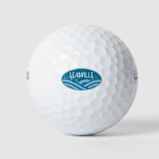 Pelotas De Golf Leadville Colorado Outdoor (Anverso)