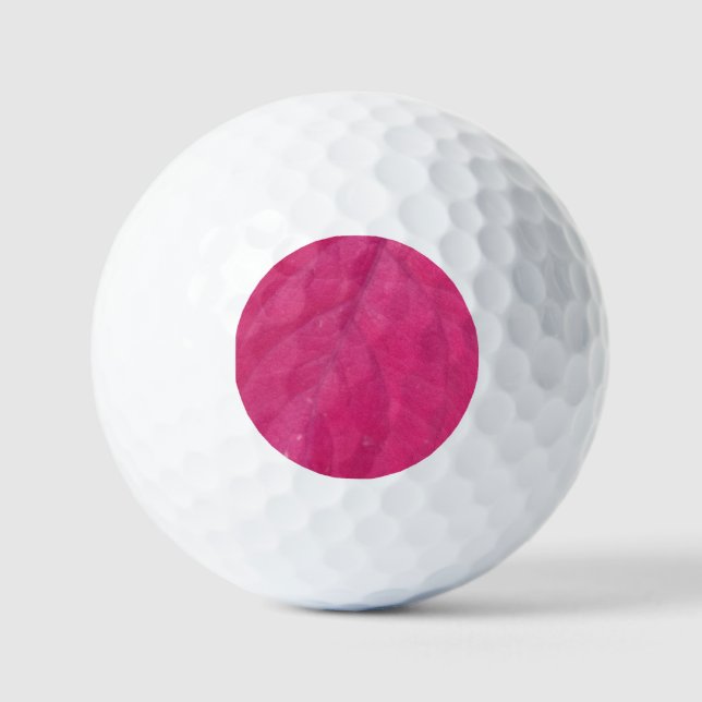 Pelotas De Golf Leaf morado (Anverso)