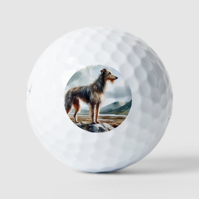 Pelotas De Golf Lebrel Escocés (Anverso)