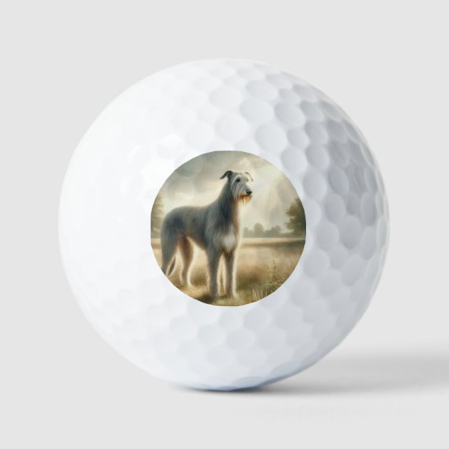 Pelotas De Golf Lebrel Irlandés (Anverso)