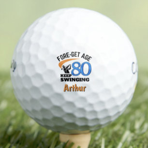 Pelotas De Golf Legendario regalo 80 para el abuelo - Sigue balanc