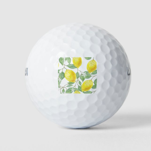 Pelotas De Golf Lemones adorables (Anverso)