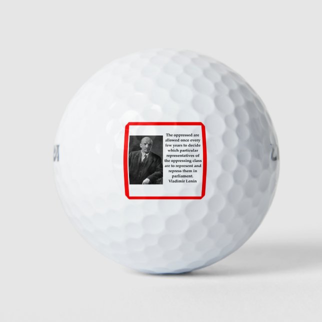 Pelotas De Golf lenina (Anverso)