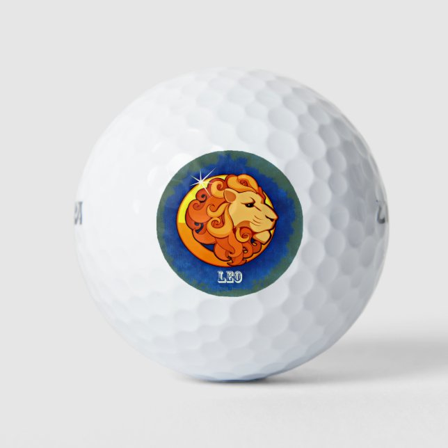 Pelotas De Golf Leo (Anverso)